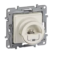   Legrand Niloé micro USB dokkoló, USB töltőaljzattal, bézs (Legrand 764696)
