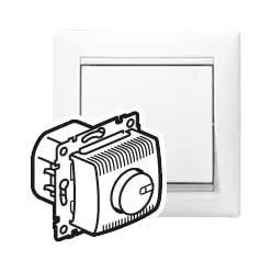   Legrand Valena forgatógombos fényerőszabályzó 100-1000W izzó- és halogénlámpához, fehér (Legrand 770060)