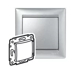 Legrand Valena vakfedél alumínium (Legrand 770146)