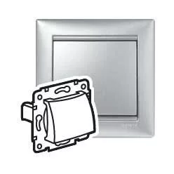 Legrand Valena kábelkivezető alumínium (Legrand 770147)