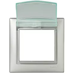 Legrand Valena IP44 egyes keret alumínium (Legrand 770150)