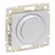 Legrand Valena forgatógombos fényerőszabályzó alumínium 2 vezetékes, 300W, LED-hez is (Legrand 770263)