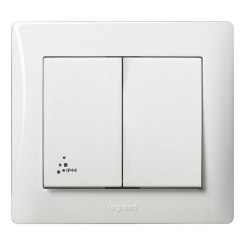 Legrand Galea Life csillárkapcsoló IP44, fehér (Legrand 771021)