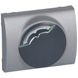   Legrand Galea Life elektronikus szobatermosztát burkolat, alumínium (Legrand 771353)