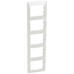   Legrand Galea Life keret 5-ös függőleges, gyöngyház (Legrand 771509)