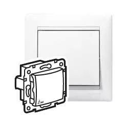   Legrand Valena IP44 egypólusú kapcsoló, fehér (Legrand 774201)