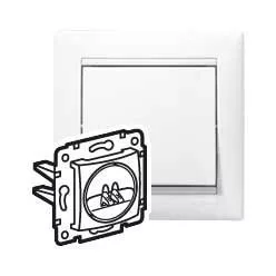   Legrand Valena hangszórócsatlakozó 2 kivezetéssel, fehér (Legrand 774223)