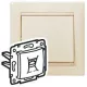 Legrand Valena telefon-csatlakozóaljzat 2xRJ11 elefántcsont (Legrand 774339)