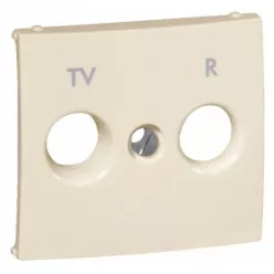   Legrand Valena TV-RD antenna-csatlakozóaljzat burkolat elefántcsont (Legrand 774342)