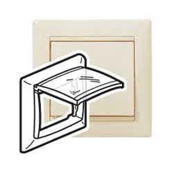   Legrand Valena IP44 egyes keret elefántcsont (Legrand 774350)