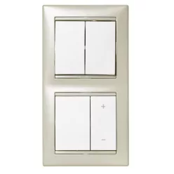   Legrand Valena kettős váltókapcsoló fehér (Legrand 774408)