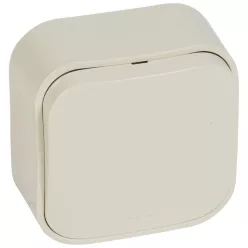   Legrand Forix IP20 falon kívüli egypólusú kapcsoló, 10 AX - 250 V~ bézs (Legrand 782430)