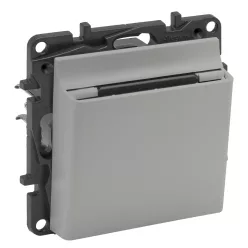   Legrand Niloé Step mechanikus hotelkártya-kapcsoló, alumínium (Legrand 863346)