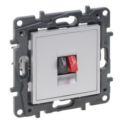   Legrand Niloé Step hangszóró aljzat, alumínium (Legrand 863385)