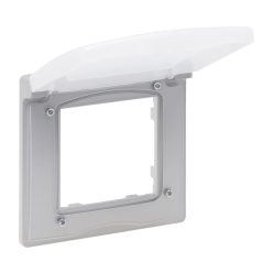   Legrand Niloé Step 1-es keret, IP44, alumínium (Legrand 863396)