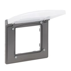   Legrand Niloé Step 1-es keret, IP44, grafit szürke (Legrand 863496)