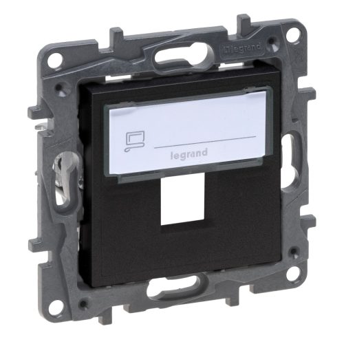 Legrand Niloé Step keystone adapter, fekete (Legrand 863587)