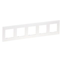   Legrand Niloé Step 5-ös keret, gyöngyház (Legrand 863695)