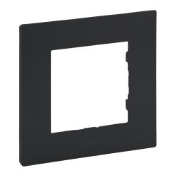   Legrand Niloé Step 1-es keret, sötét szürke (Legrand 863791)