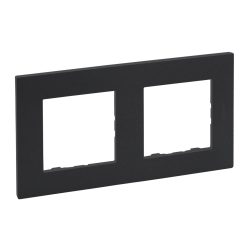   Legrand Niloé Step 2-es keret, sötét szürke (Legrand 863792)