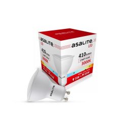 Asalite LED Izzó GU10 spot 5W 3000K (410 lumen)