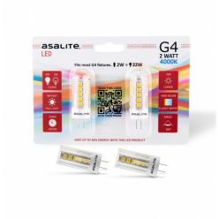 Asalite LED Izzó G4 12V 2W 4000K (220 lumen)