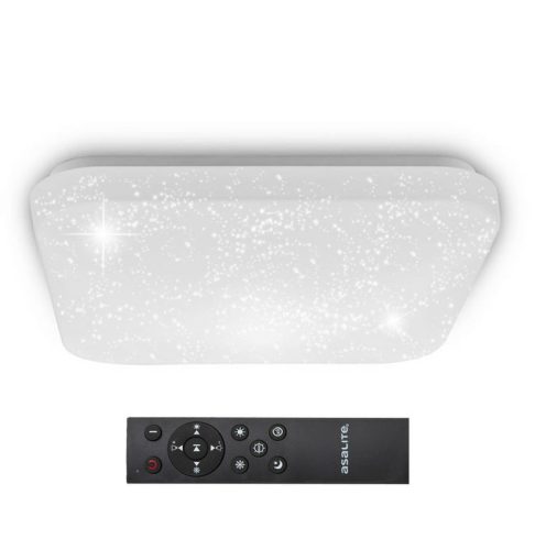 Asalite LED Mennyezeti Lámpa EMMA 72W 3000K/4000K/6500K (6120 lumen) Négyzet/Csillagos + Távirányító CCT