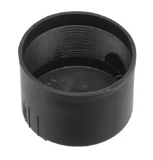 Műanyag szerelvénydoboz, fekete, 40mm, IP30