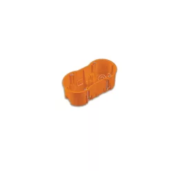 Gipszkarton szerelvénydoboz, PK60 kettes, 60mm, IP30