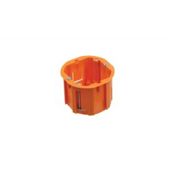  Gipszkarton szerelvénydoboz csavarokkal, mély, PK60, narancssárga, 60mm, IP30