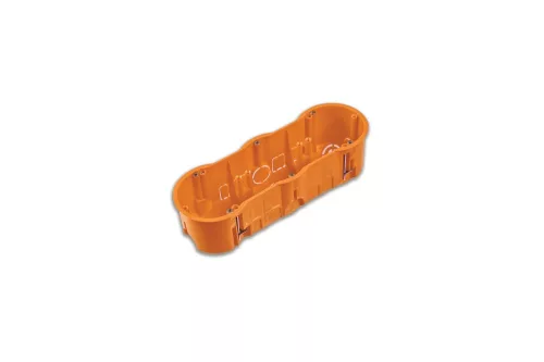 Gipszkarton szerelvénydoboz, PK60 hármas, 60mm, IP30