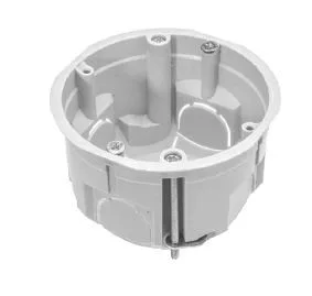 Gipszkarton szerelvénydoboz, PK60, fehér, 45mm, IP30