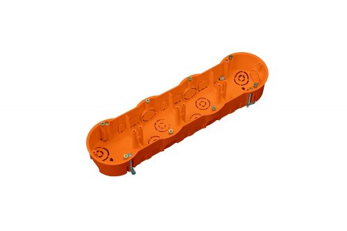 Gipszkarton szerelvénydoboz, PK60 négyes, 45mm, IP30