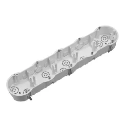   Gipszkarton szerelvénydoboz, fehér, PK60 ötös, 45mm, IP30