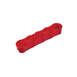   Halogénmentes gipszkarton szerelvénydoboz, mély, PK60 ötös, 60mm, IP30