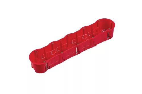 Halogénmentes gipszkarton szerelvénydoboz, mély, PK60 ötös, 60mm, IP30