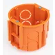 Süllyesztett szerelvénydoboz, 60mm, Ø68, narancssárga, sorolható