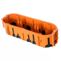   Gumimembrános szerelvénydoboz, hármas változat, 60mm mély