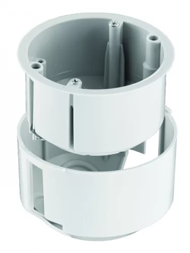 KUP68 szerelvénydoboz gipszkarton falhoz, speciális külső hüvellyel, 52mm