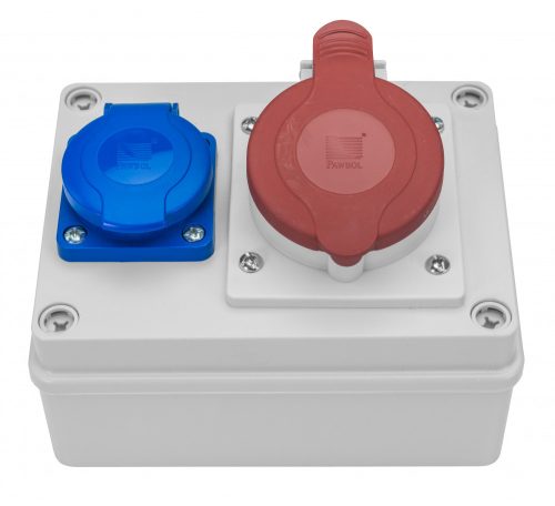 R-BOX 150, 1x16A/5p, 1x250V