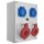 R-BOX 240, 1x32A/5p, 1x16A/5p, 2x250V