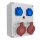 R-BOX 240, 2x32A/5p, 2x250V