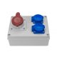 R-BOX 190, 1x16A/4p, 2x250V