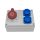 R-BOX 190, 1x16A/5p, 2x250V