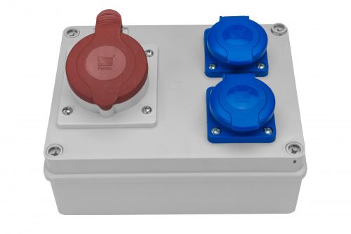 R-BOX 190, 1x16A/5p, 2x250V