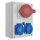 R-BOX 190, 1x32A/5p, 2x250V
