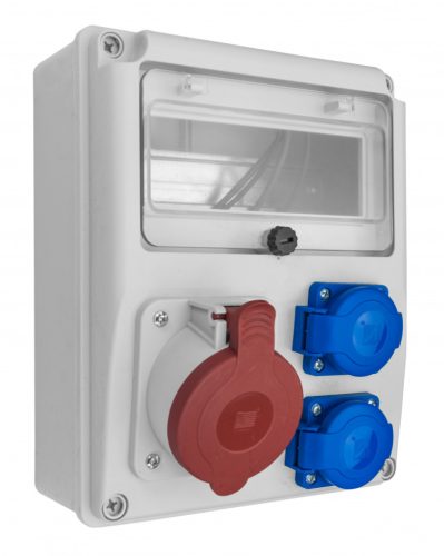 R-BOX 240 8S 1x32/5, 2x230V, füst színű üveg