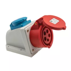 Kombinált aljzat 16/5, 250VZ; IP44