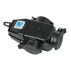 3 ágú elosztó, csapfedeles, IP44