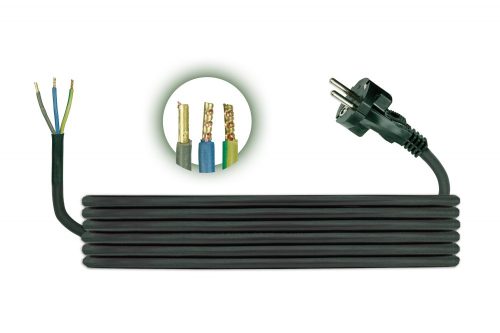 Csatlakozó vezeték  H05RR F 3x1,5 - 1,5m